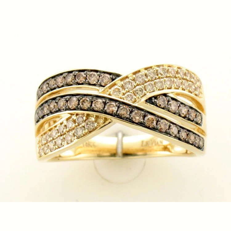 Ladies rings for starry elegance -Le Vian 14K Honey Gold Ring