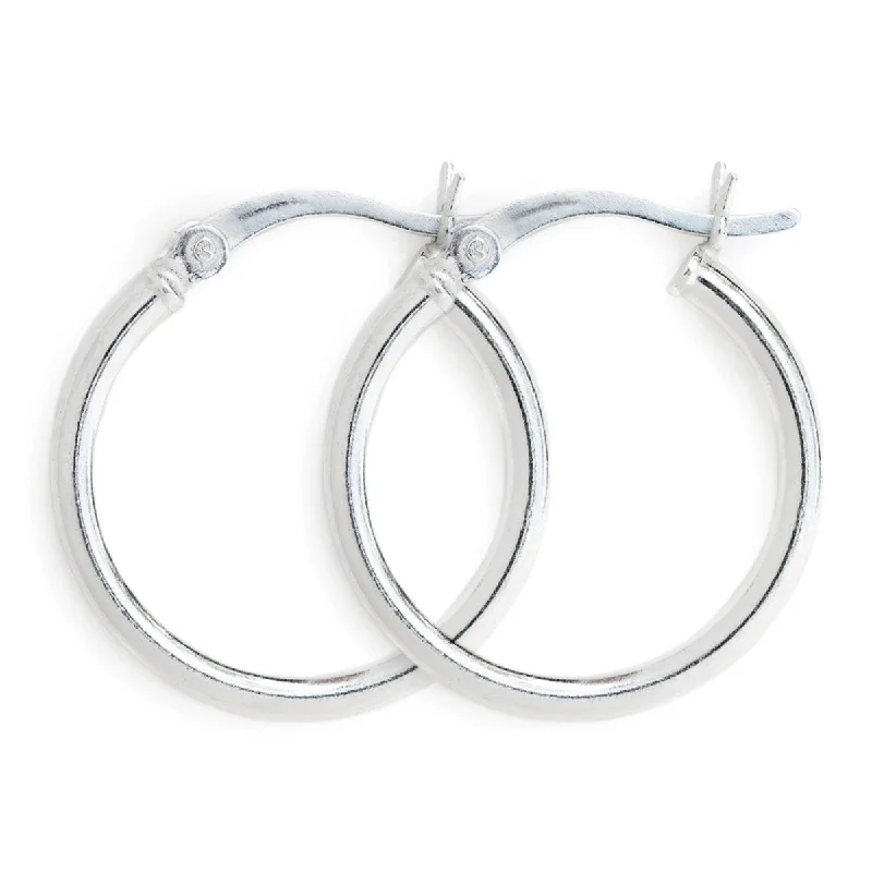 Ladies earrings for starry charm -Midi Hoop Earrings