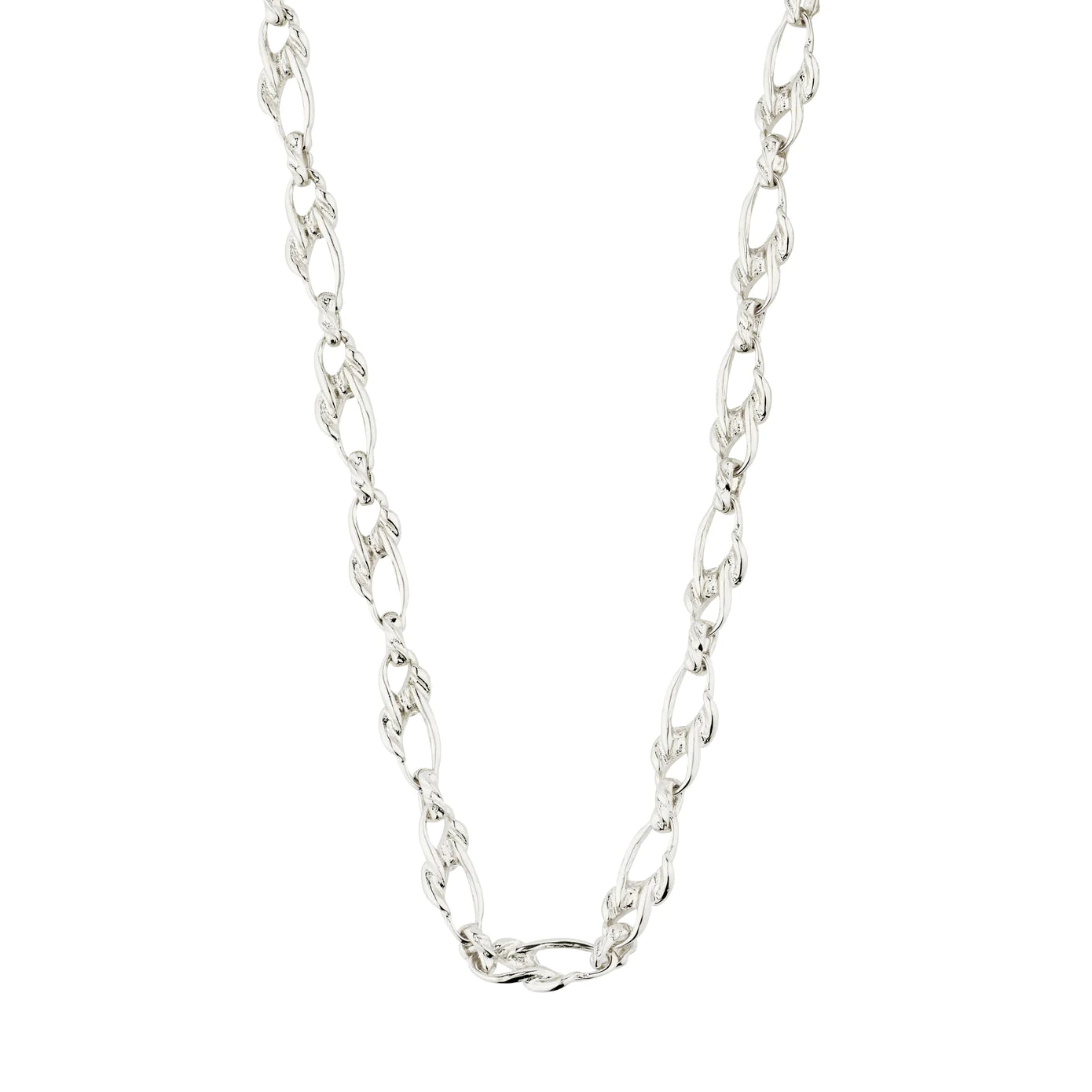 ladies-everyday-y-drop-necklaces-Rani Silver Plated Chain Necklace