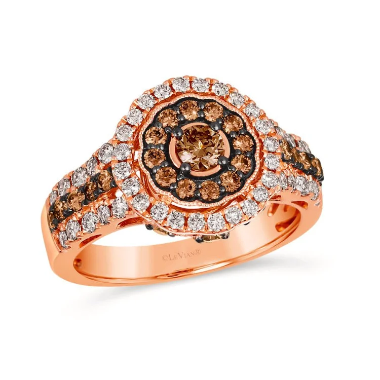 Ladies rings elegant shine -Le Vian 14K Strawberry Gold Ring