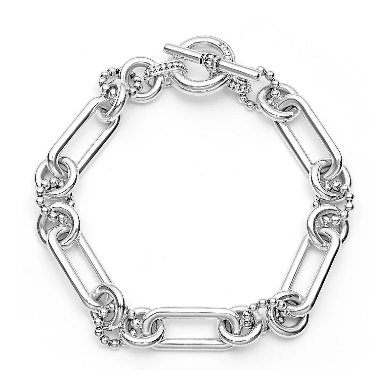 ladies-trendy-chain-link-bracelets-Silver Link Bracelet