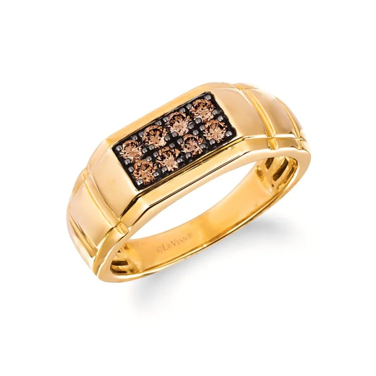 Ladies rings for evening glamour -Le Vian 14K Honey Gold Ring