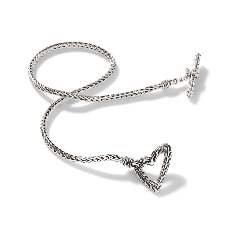 ladies-trendy-chain-link-bracelets-John Hardy Manah Toggle Bracelet BU900273