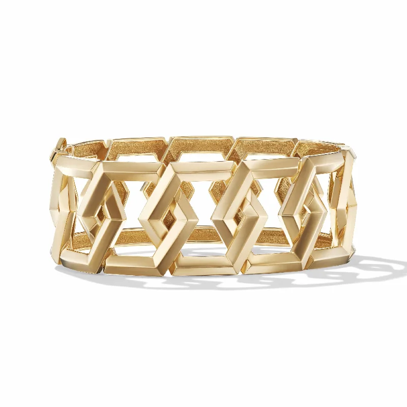 ladies-custom-multi-strand-bracelets-Carlyle Bracelet in 18K Yellow Gold