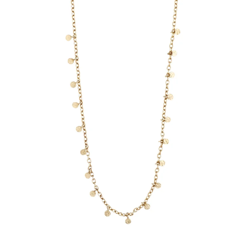 ladies-infinity-multi-strand-necklaces-Panna Gold Plated Necklace