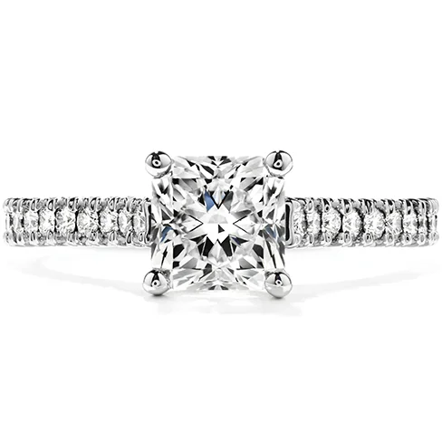 Ladies wedding rings dramatic vows -Hearts On Fire Enticement Dream Diamond Engagement Ring