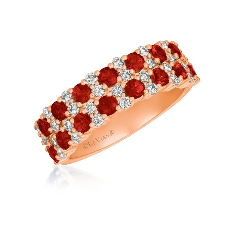 Ladies rings luminous flair -Le Vian 14K Strawberry Gold Ring