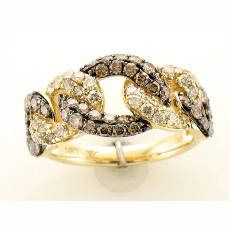 Ladies rings woven shine -Le Vian 14K Honey Gold Ring