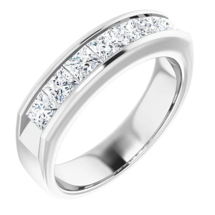 Ladies rings with throne shine -Platinum 1 3/4 CTW Natural Diamond Ring