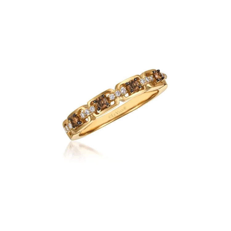 Ladies rings radiant elegance -Le Vian 14K Honey Gold Ring