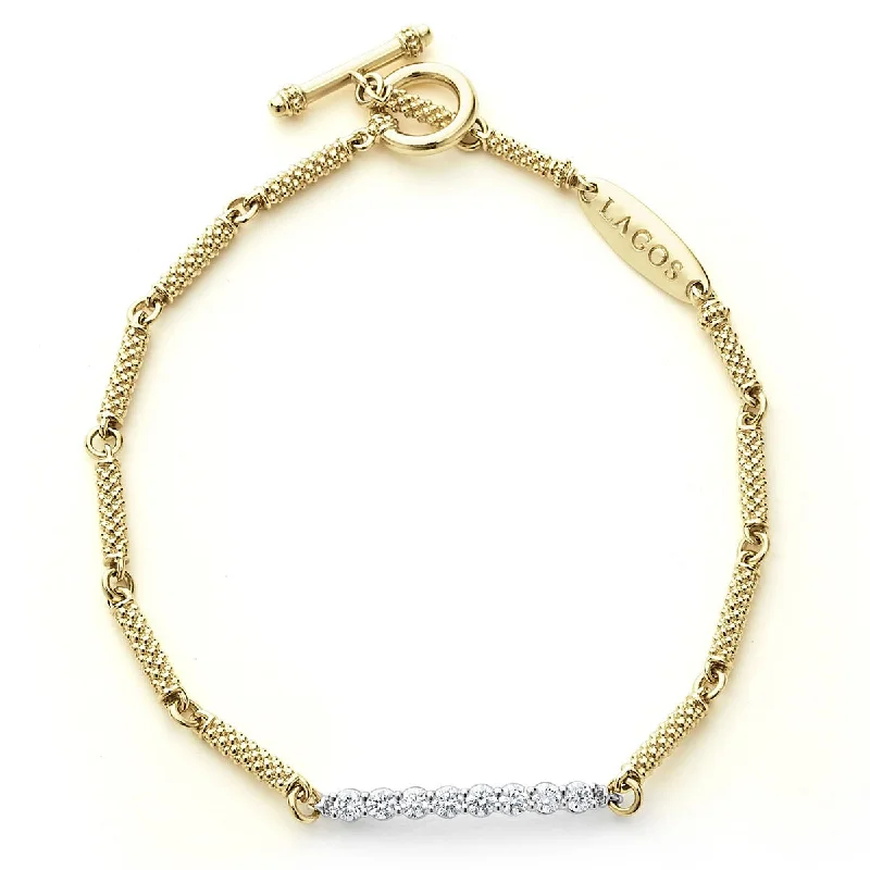 ladies-vintage-wraparound-bracelets-Superfine Diamond Link Bracelet